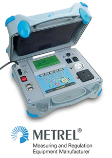 Metrel testing equipment